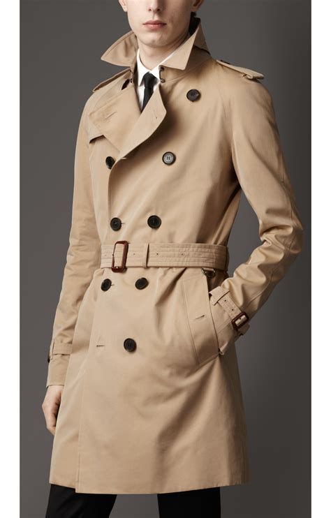 burberry gabardine trench coats men's